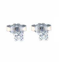 Orecchini Gazzola Donna in Oro bianco Diamante 0.03 Ct 9-EAOX7735-NG - 9-EAOX7735-NG